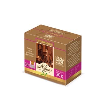 Herbata Sir William's Tea Ceylon Gold 10 szt.