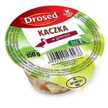 Kaczka w galarecie bez E 150 g Drosed