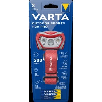 Latarka czołowa Varta Outdoor H20 Pro