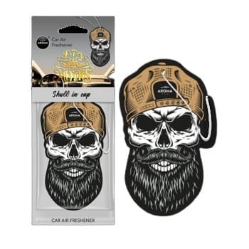 Zapach Aroma Car Muertos Skull In A Cap