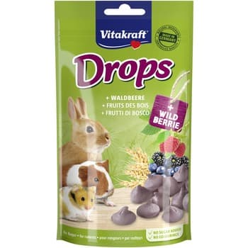 Vitakraft DROPS 75g owoce leśne przysmak dla gryzoni