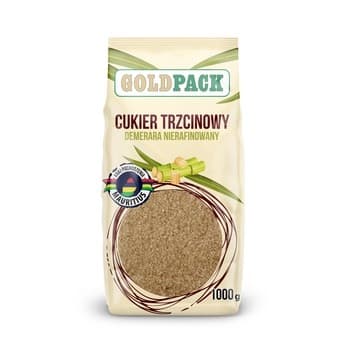 GoldPack Cukier trzcinowy 1kg