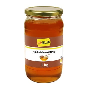 TOPSELLER Miód Wielokwiatowy 1 kg