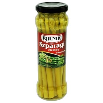 Szparagi całe zielone Rolnik 370 ml