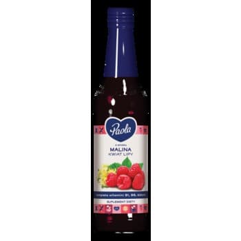 Paola o smaku malinowym z lipą - suplement diety 430 ml