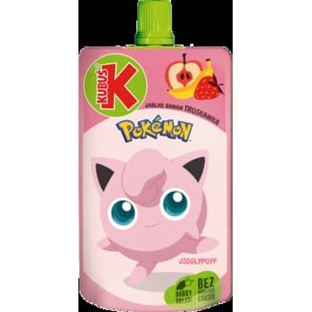 Kubuś Mus Pokemon truskawka 100g