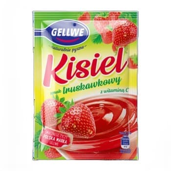 Gellwe Kisiel truskawkowy 38g