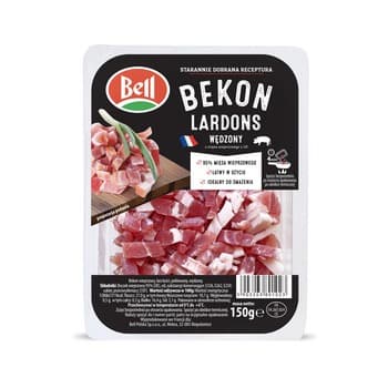 Bekon Lardons wędzony 150 g
