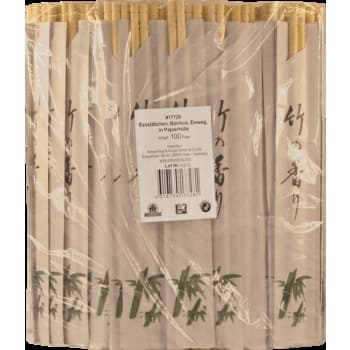 Pałeczki bambusowe w opakowaniu papierowym 100 par JADE TEMPLE
