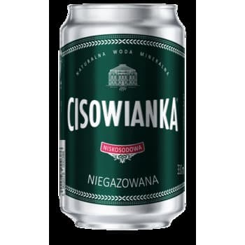 Naturalna woda mineralna Cisowianka niegazowana 0,33L
