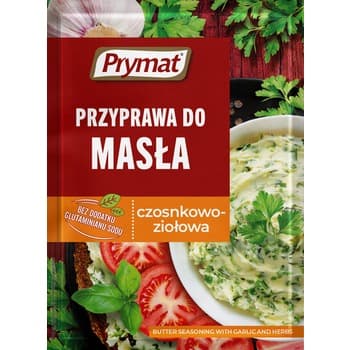 Przyprawa do masła czosnkowo-ziołowa 12g Prymat