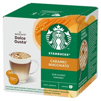 STARBUCKS Caramel Macchiato by NESCAFÉ DOLCE GUSTO 127,8 g, 6+6 sztuk