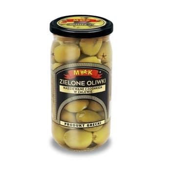 Oliwki zielone nadziewane czosnkiem 350 g