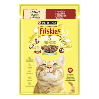 FRISKIES Wołowina 85g