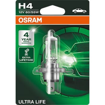 Osram Ultralife H4 60/55W P43T 12V (64193ULT-01B)