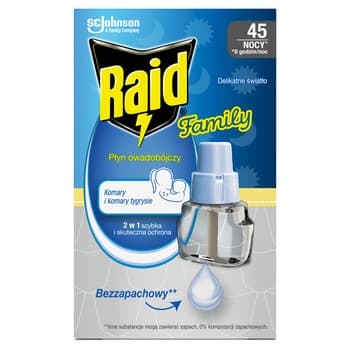 Raid® Family - płyn do urządzenia elektrycznego 45 nocy