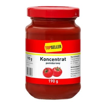 TOPSELLER Koncentrat pomidorowy 190 g