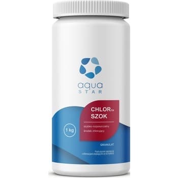 CHLORTIX SZOK 1 kg Środek do szybkiej dezynfekcji wody basenowej Aquastar