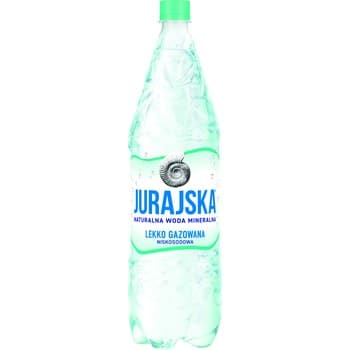 Jurajska Naturalna woda mineralna gazowana 1,5 l kaucja