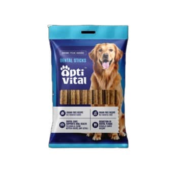 OptiVital - Uzupełniająca przekąska dla psa - bezzbożowe Dental stick 180g