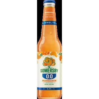 Somersby Mandarine 0,0%, butelka bezzwrotna 400 ml