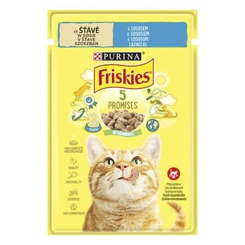 Friskies w Sosie z Łososiem 85g