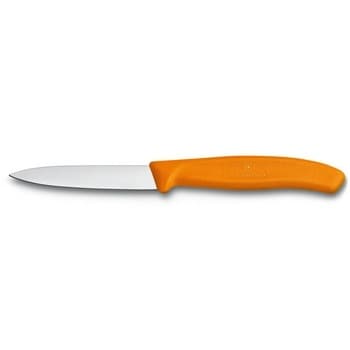 Nóż do jarzyn, ostrze gładkie 8 cm, zielony Victorinox