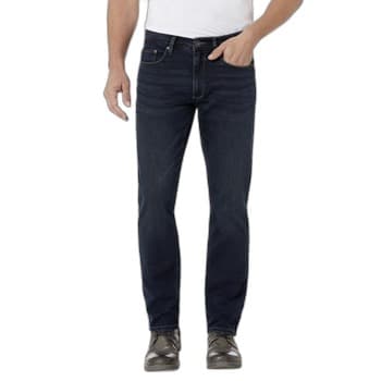 Jeansy Denver Stretch 42/32 granatowe