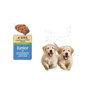 FRISKIES JUNIOR z kurczakiem i marchewką 4x85g
