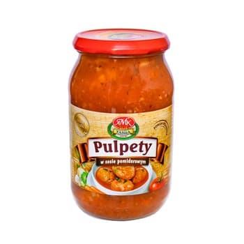 Klopsy w sosie pomidorowym 870g