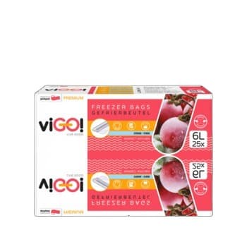 viGO! Woreczki LDPE na mrożonki 6L/25szt BOX