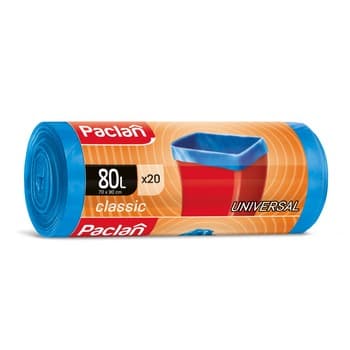 Paclan Classic Worki na śmieci 80L 20 szt.