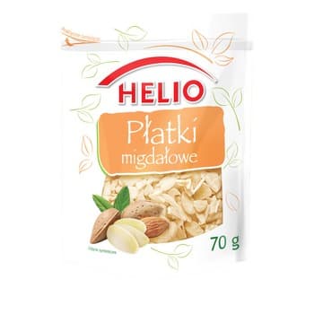Płatki migdałowe Helio 70g