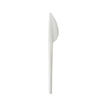 Noże, PS, 16,5 cm, białe, "REUSE" 100 szt.