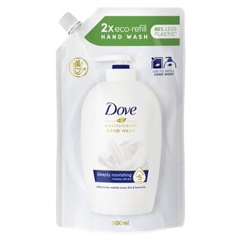 DOVE PIELĘGNUJĄCE MYDŁO W PŁYNIE 500 ML