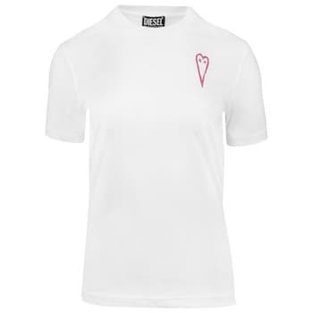T-shirt damski DIESEL T-REG 250111 biała L