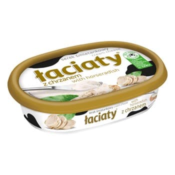 Serek Łaciaty śmietankowy chrzan 135g