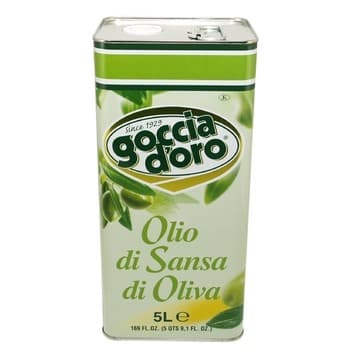 Oliwa z wytłoków z oliwek Sansa 5 l Goccia D'oro