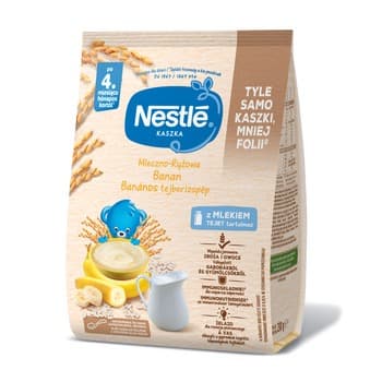 NESTLE Kaszka mleczno-ryżowa malina 230 g