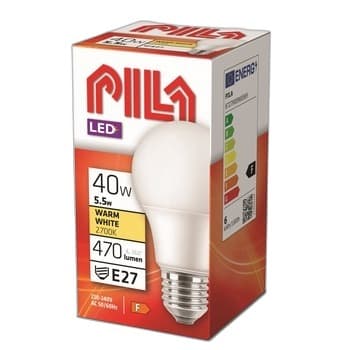Żarówka LED Pila 5,5W E27 barwa ciepła A60
