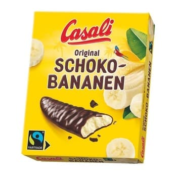 Casali Pianka bananowa w czekoladzie 150 g
