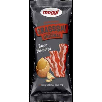 Crasssh Original - orzeszki ziemne w skorupce o smaku bekonu 60g Mogyi