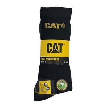 Skarpety cat real worksocks czarne 41-45 3-pack