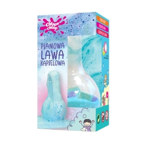 Chlapu Pianowa lawa do kąpieli Niebieska Guma Balonowa 50 g