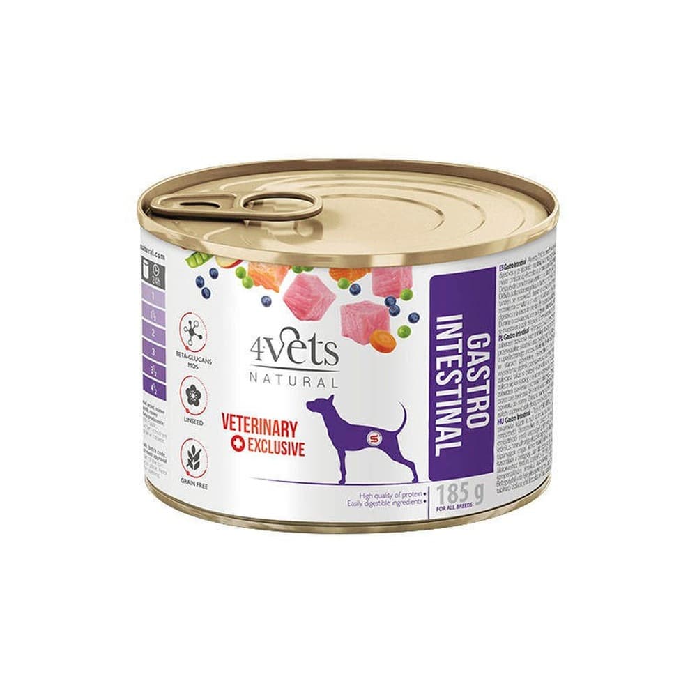 4VETS Natural Gastro Intestinal - mokra karma dla psa - 185 g