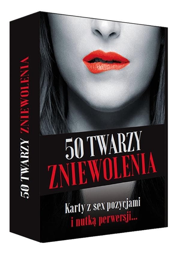 Gra erotyczna dla par: Karty 50 twarzy zniewolenia