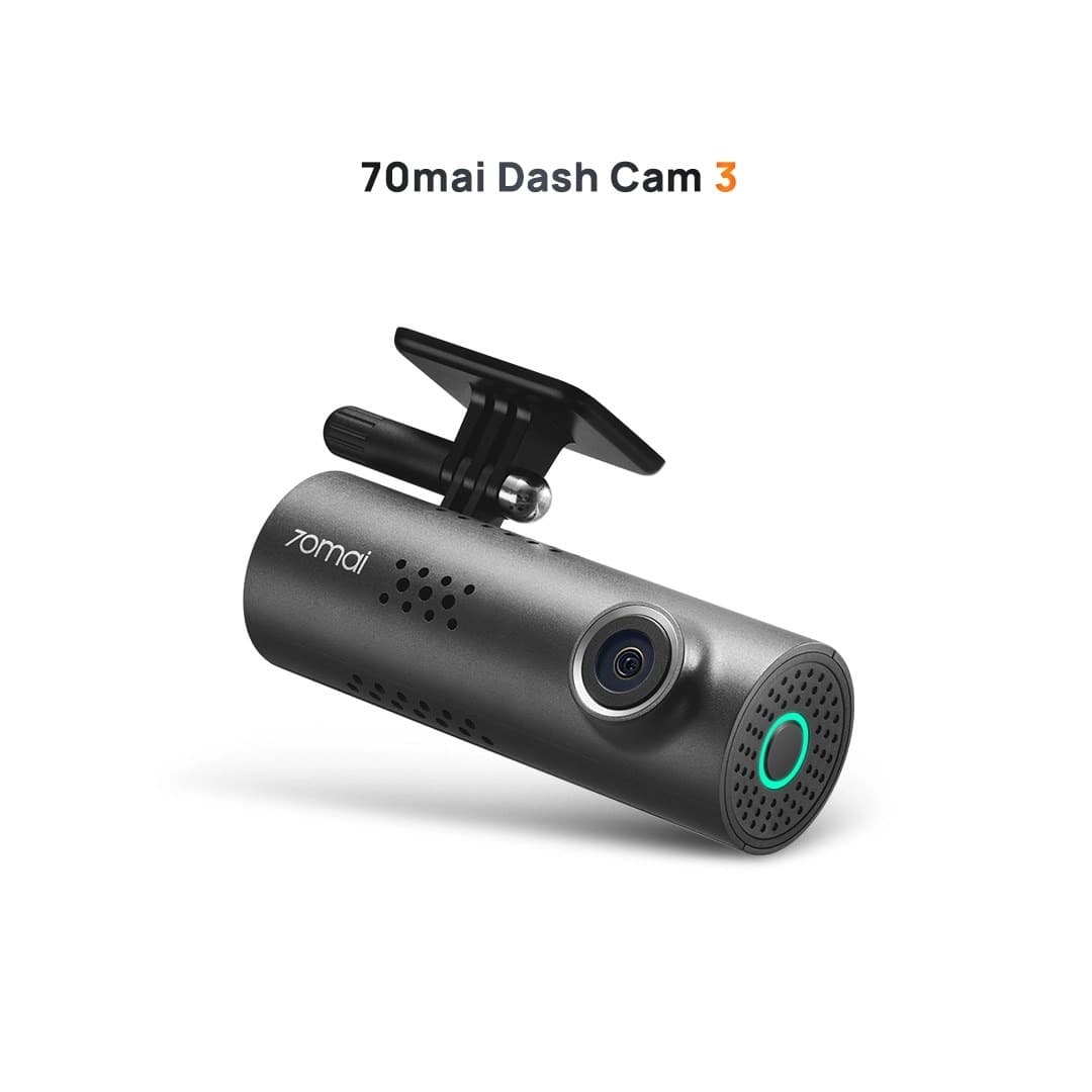 70mai M200 rejestrator samochodowy Full HD Wi-Fi z baterią, USB, czarny