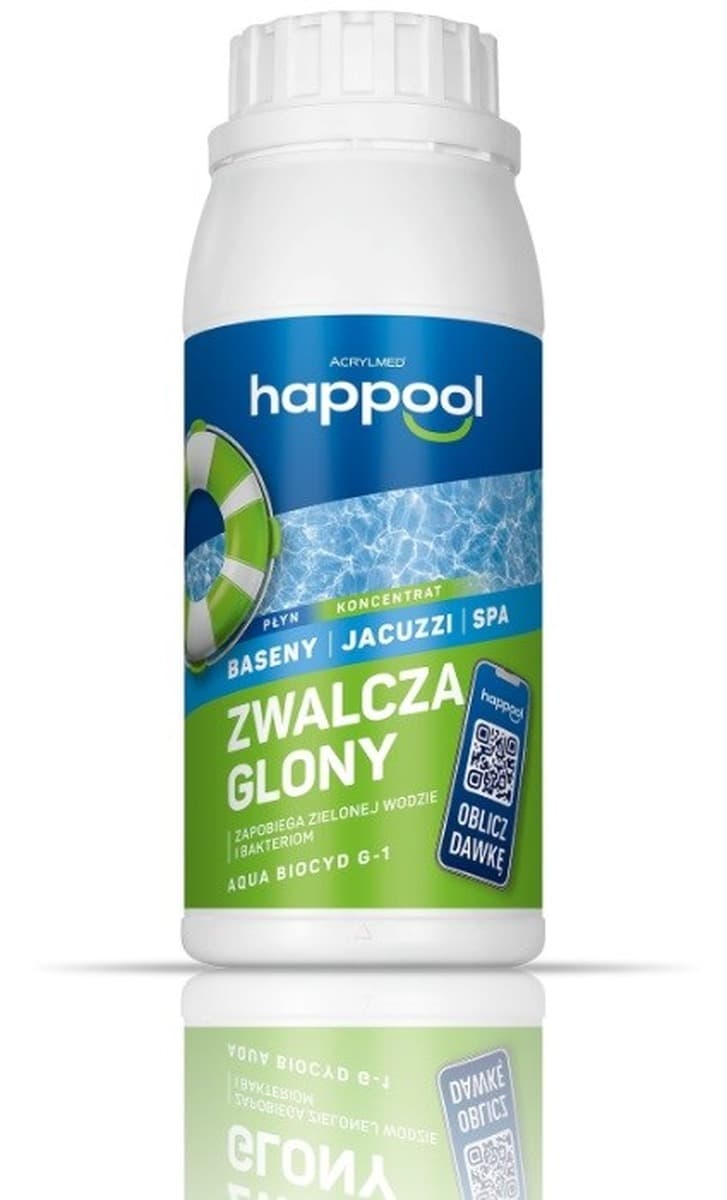 ACRYLMED 0,5l BIOCID G-1 Koncentrat do Zwalczania Glonów