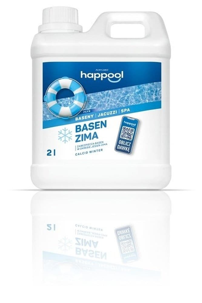 ACRYLMED Calcid Winter - Płyn do Zabezpieczenia Wody w Basenie na Zimę, 2l