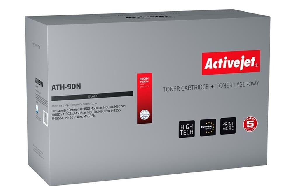 Activejet ATH-90N Toner zamiennik HP 90A CE390A 10000 stron czarny